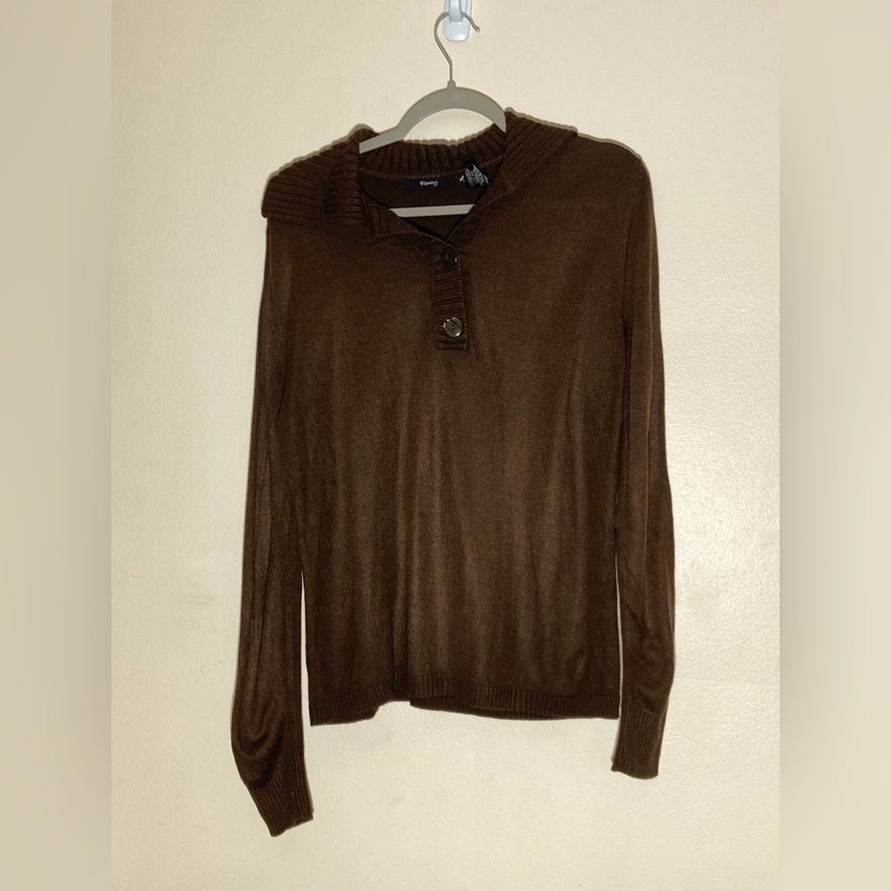 Ramsey- Brown Sweater, XL
